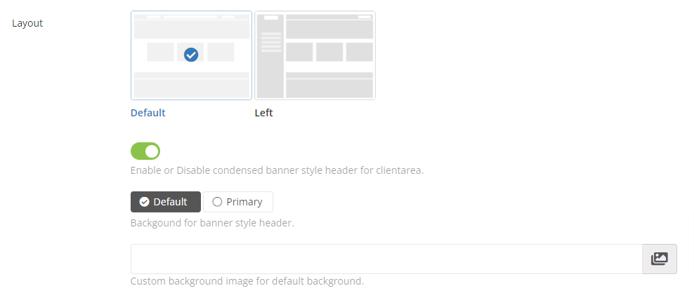 Croster - Layout Options